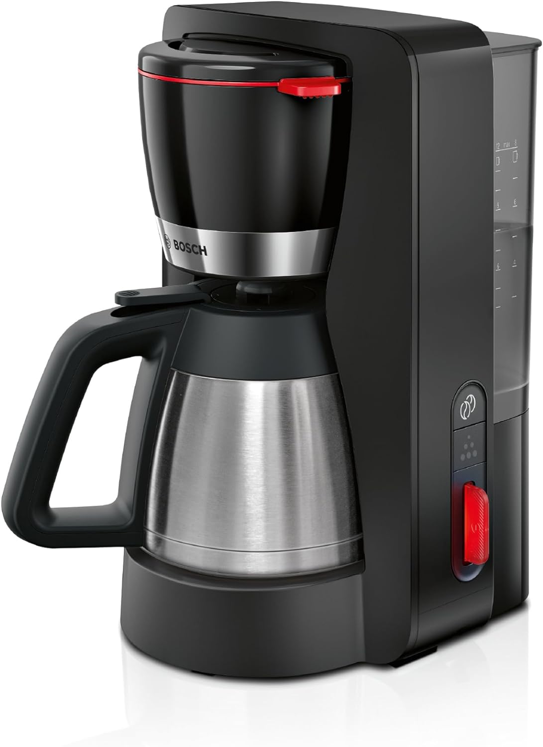 Filterkaffeemaschine MyMoment, Modern / Aromastufe / Schwarz / Edelstahl