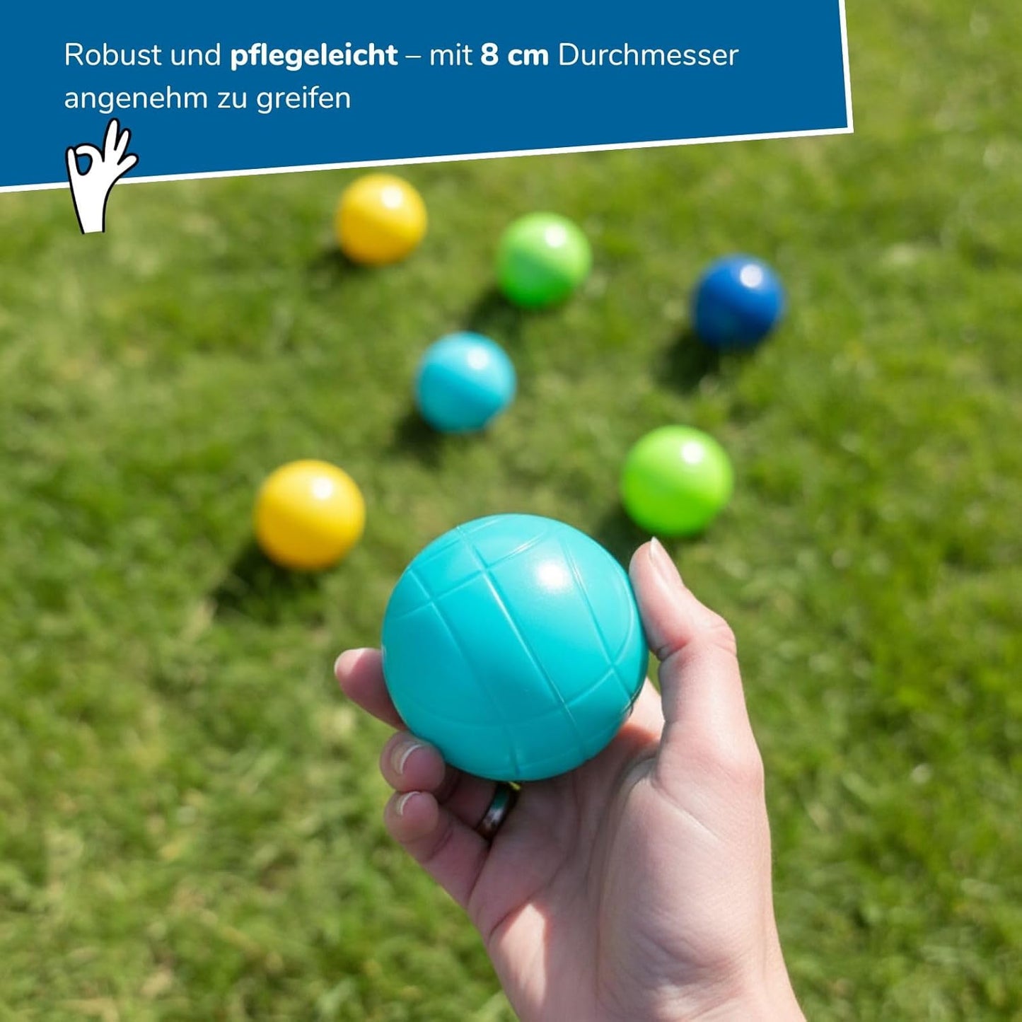 Boccia-/Boule Spiel