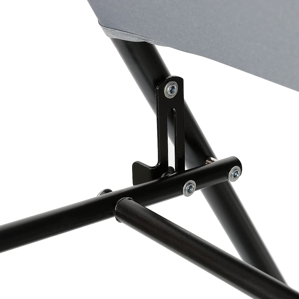 Klappbarer Wickeltisch mit Rollen und Ablagefächern, A-Gris