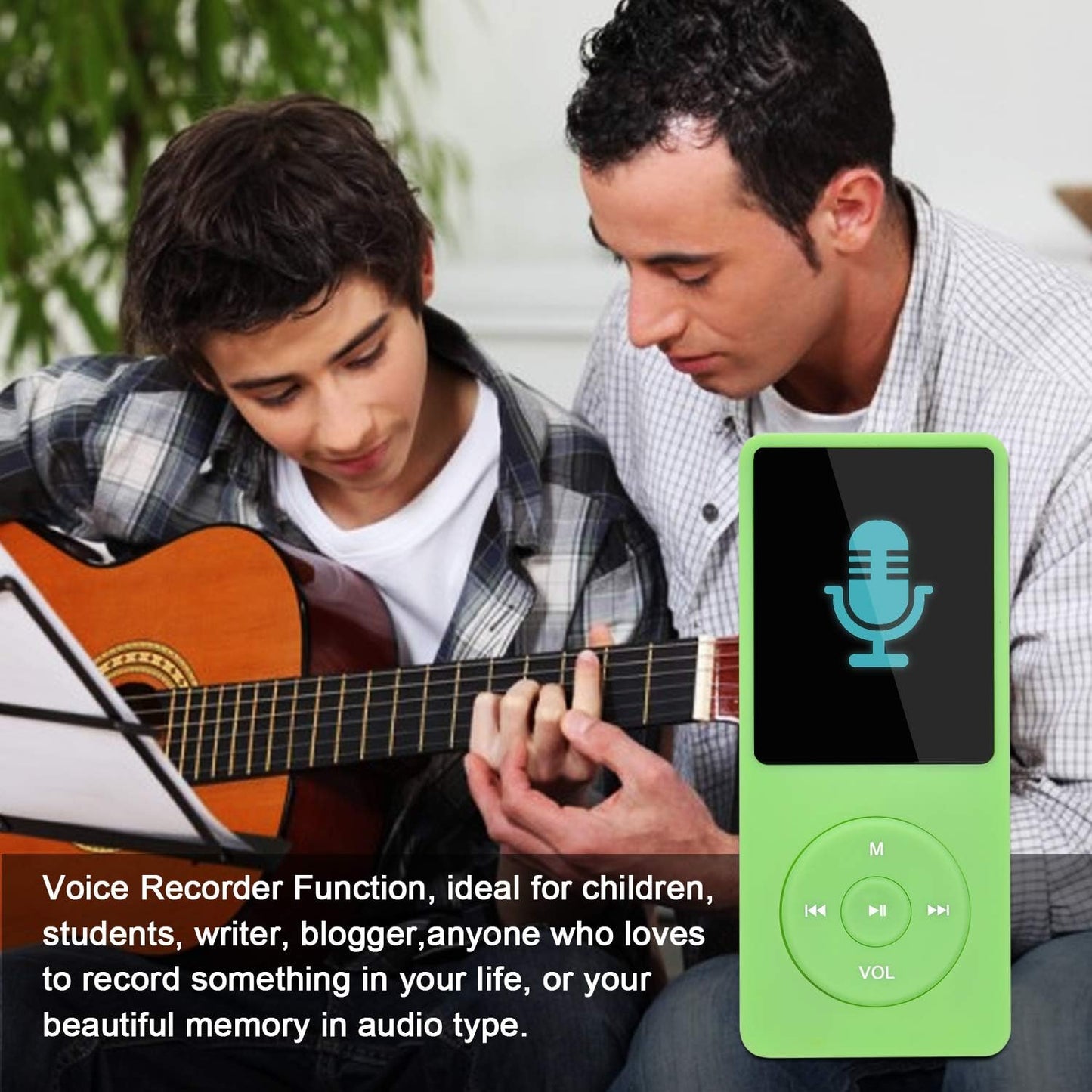 Music Player, 8G, Grün