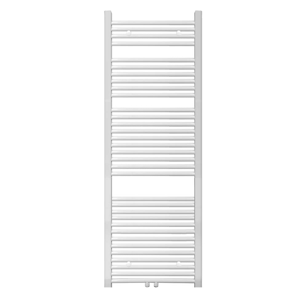 Badheizkörper Handtuchwärmer, mittelanschluss, 600 x 1600 mm Weiss