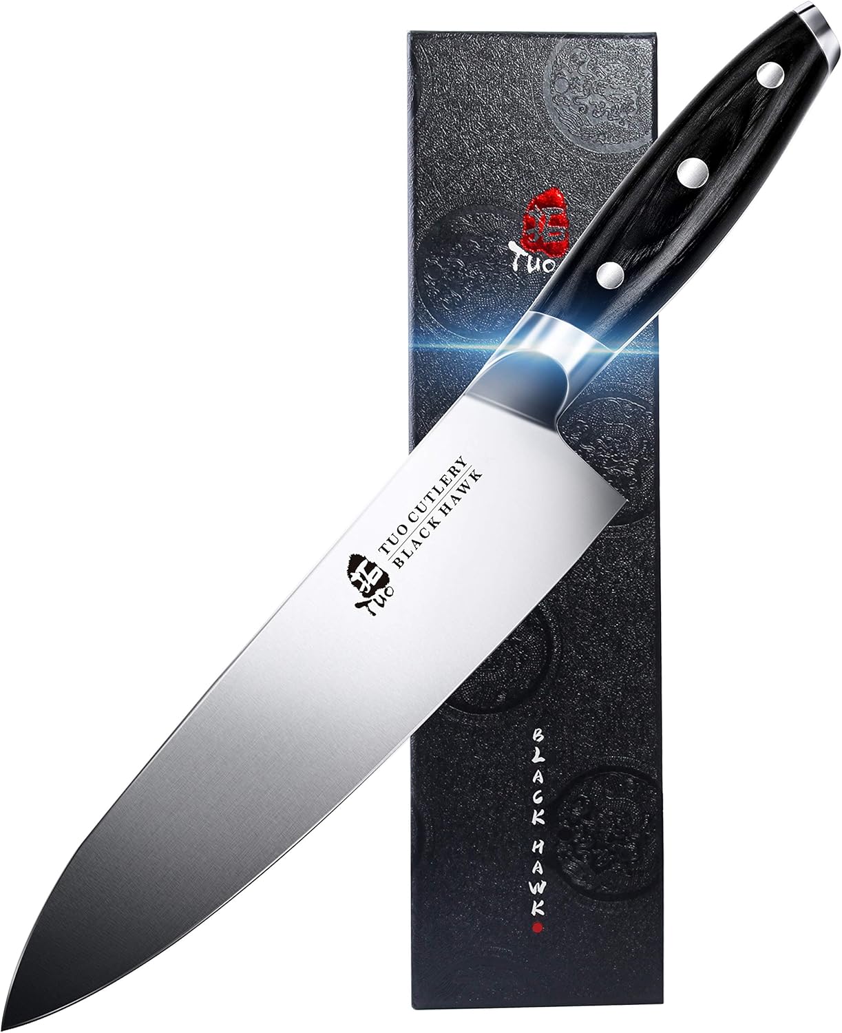 Kochmesser Black Hawk Series, Schwarz