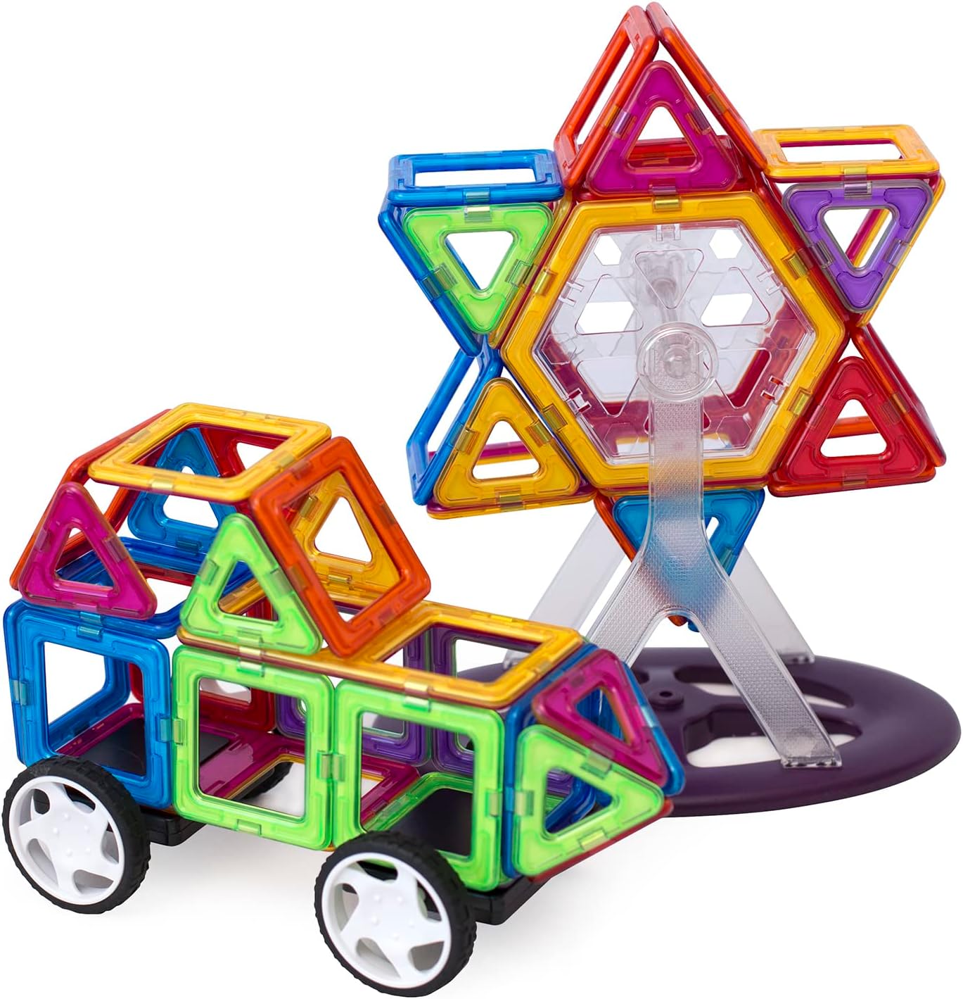 118-teiliges Magnetische Bausteine-Set