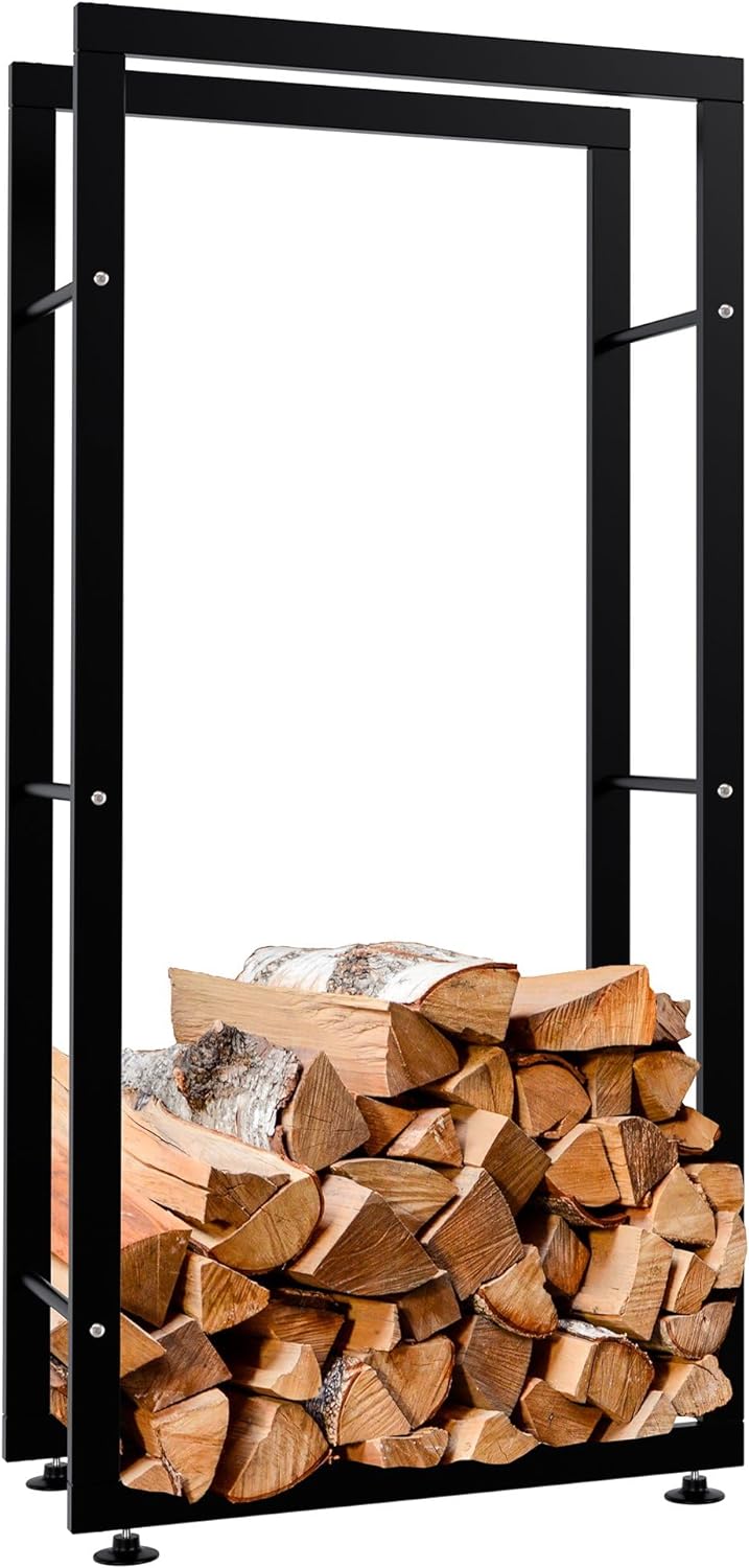 Kaminholzständer Keri V2, 25x60x125