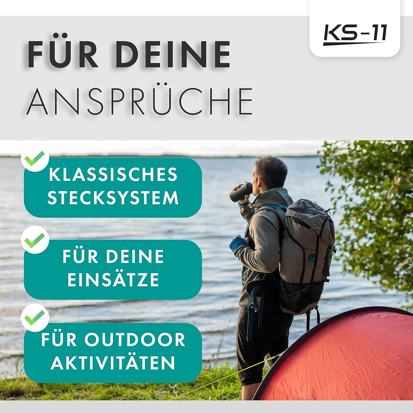Campingbesteck-Set (6-teilig)