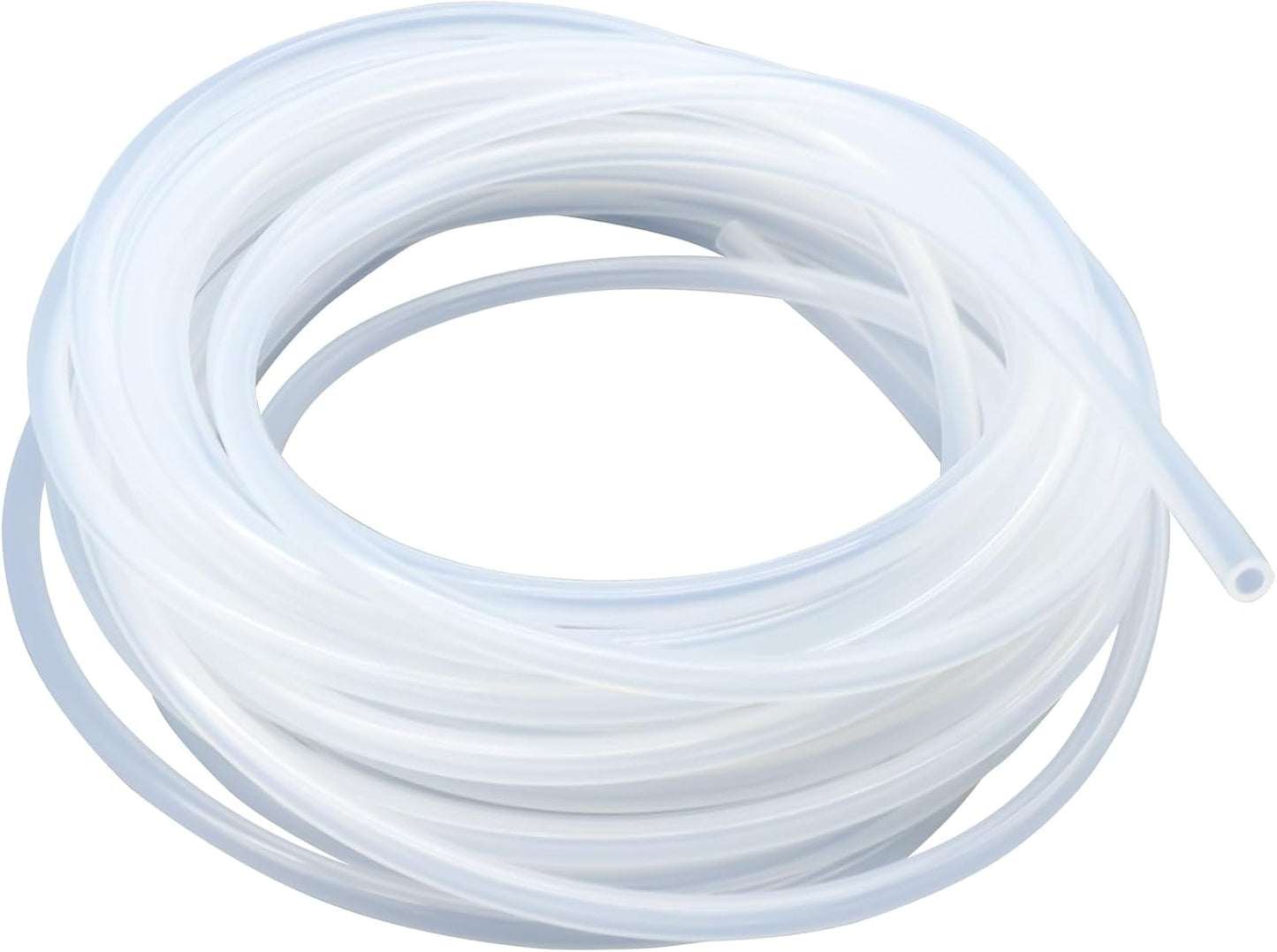 Lebensmitteltauglicher Silikonschlauch, 8m 2mm ID x 6mm OD