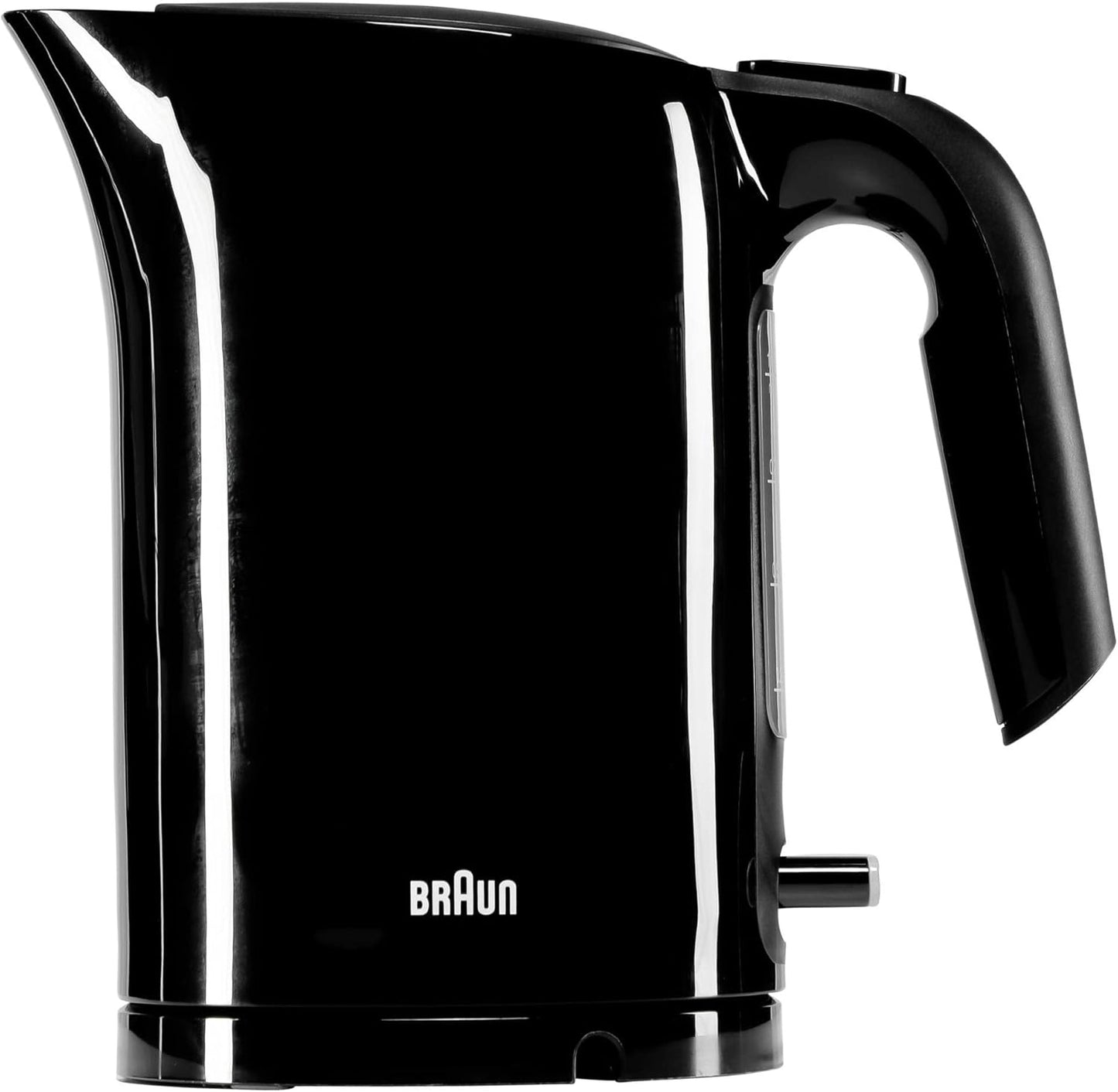 WK 3000 BK - Wasserkocher mit Schnellkochsystem (1,0 l), Schwarz