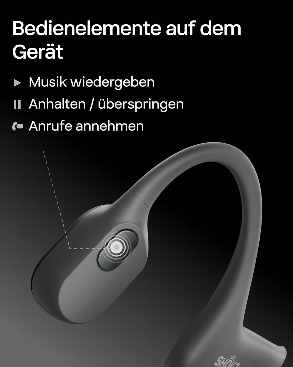 OpenRun USB-C, Standard Gomet Grau