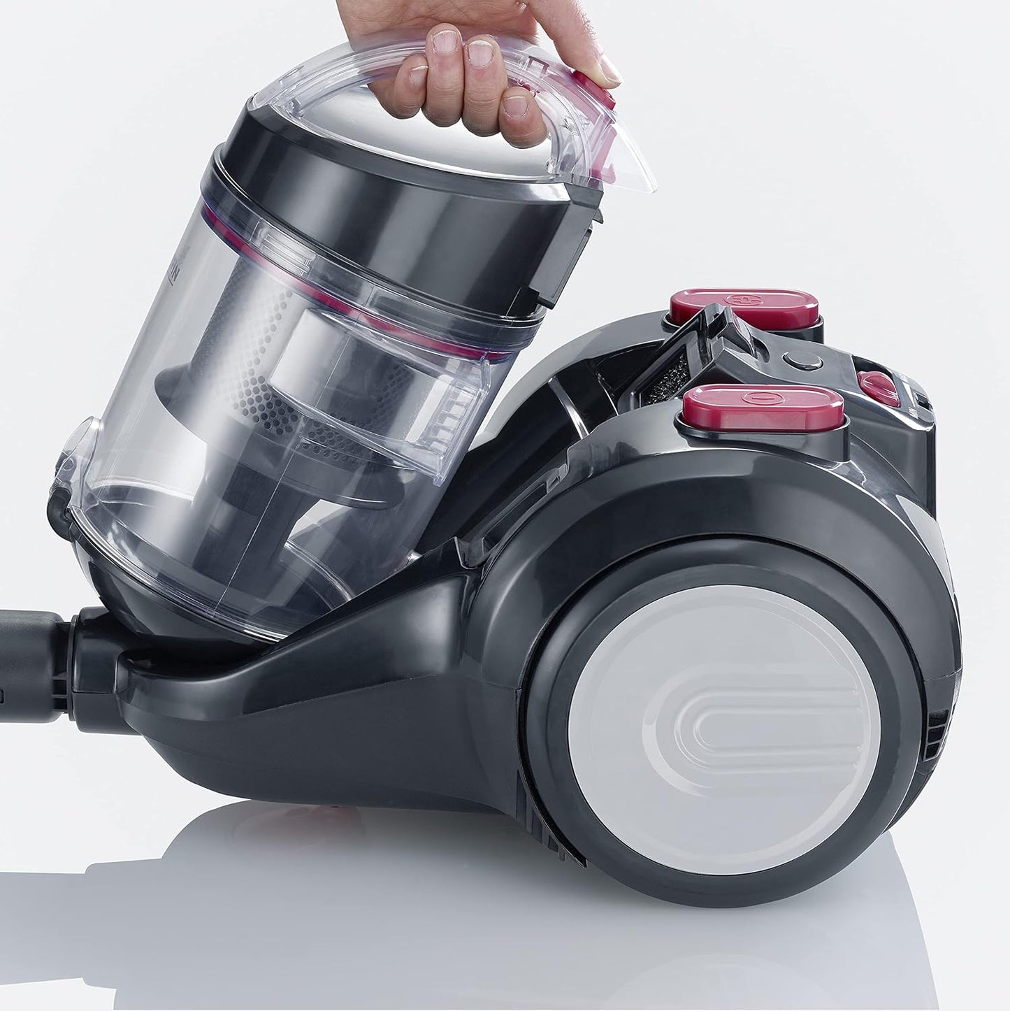 Beutelloser Zyklon-Staubsauger CY 7089, HEPA 13 Filter, 750 W, 2.1 L