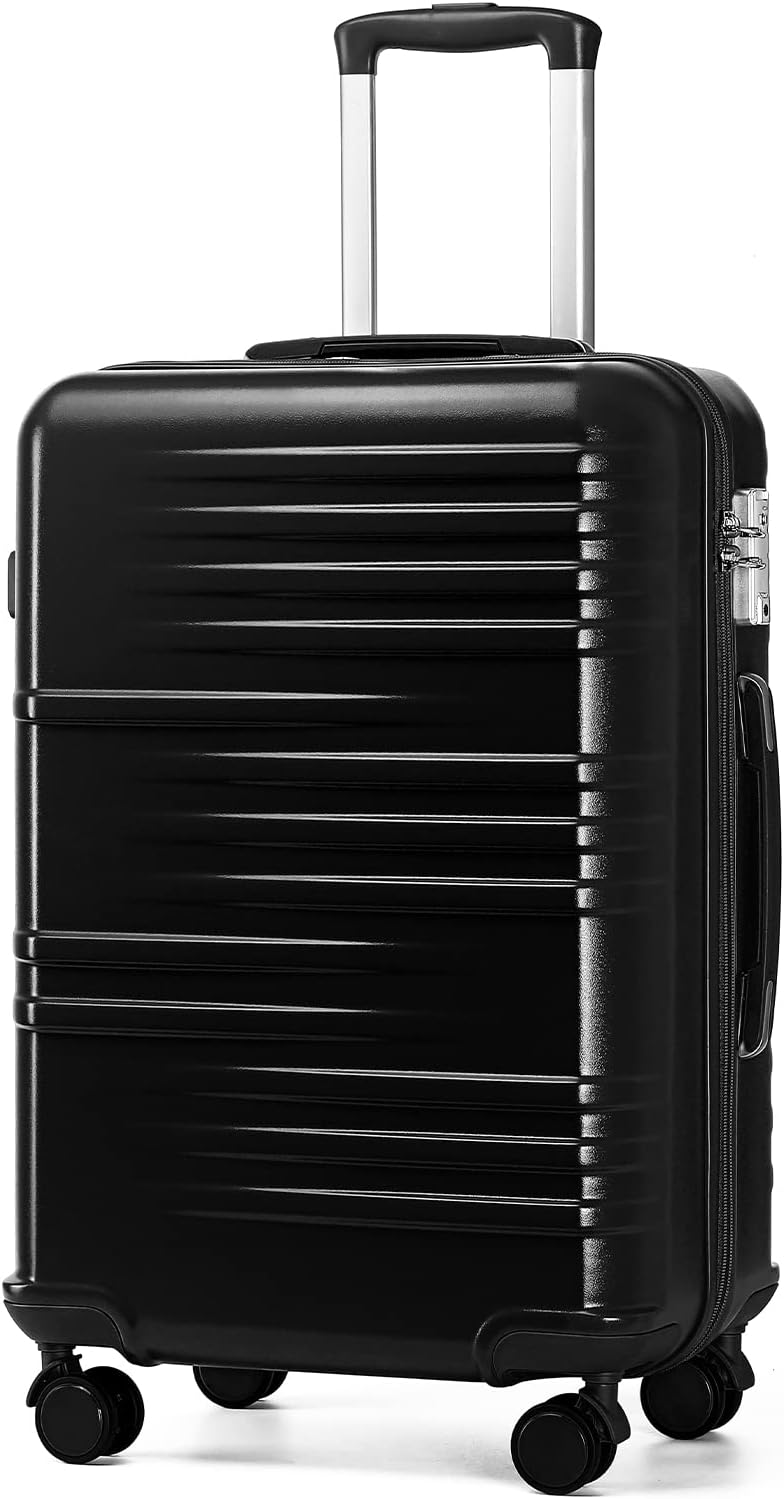 Handgepäck Hartschalenkoffer, Schwarz 24"-M