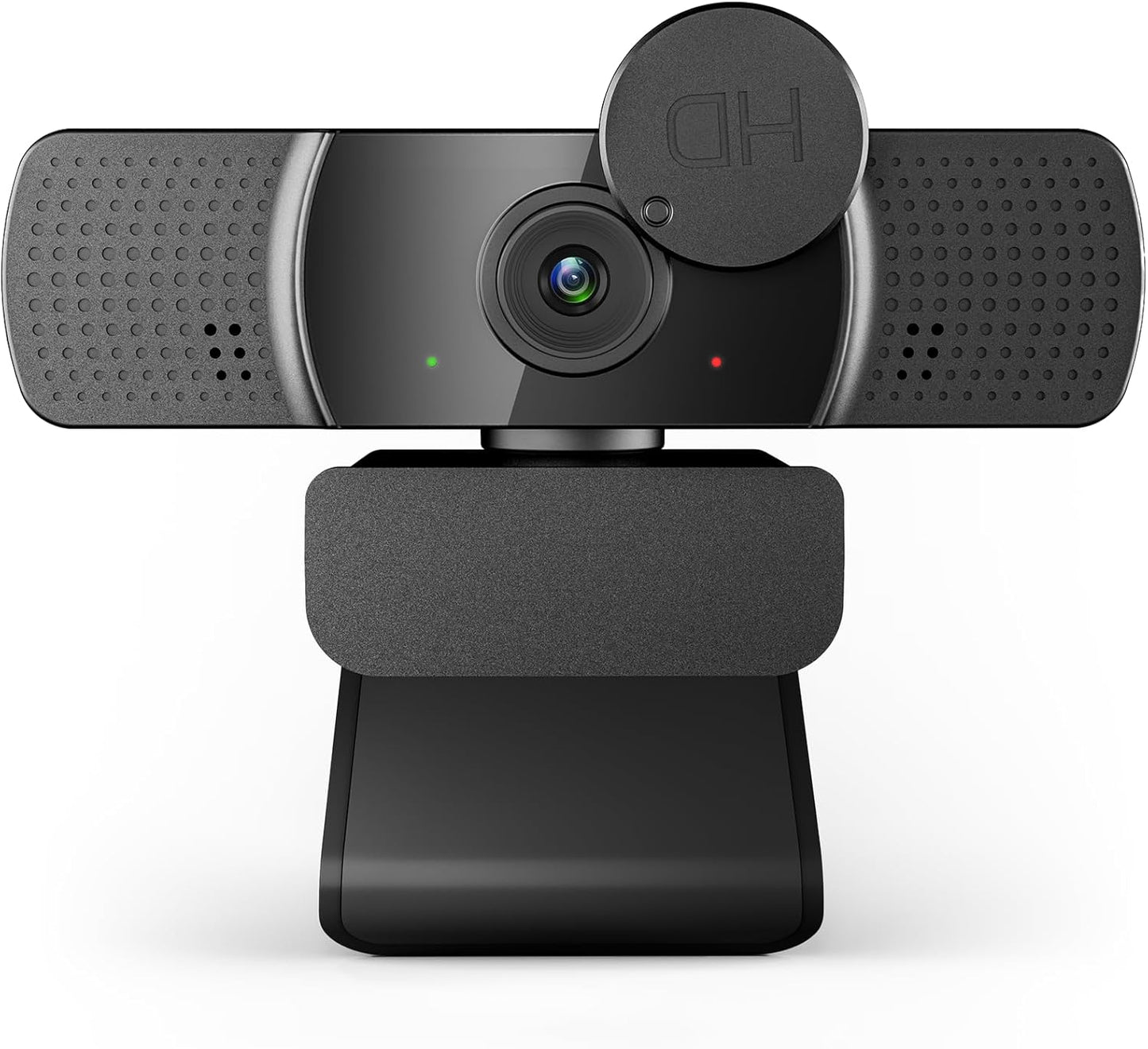 2K Full HD Webcam mit Dual Mikrofon, Objektivabdeckung und Weitwinkel, 2K
