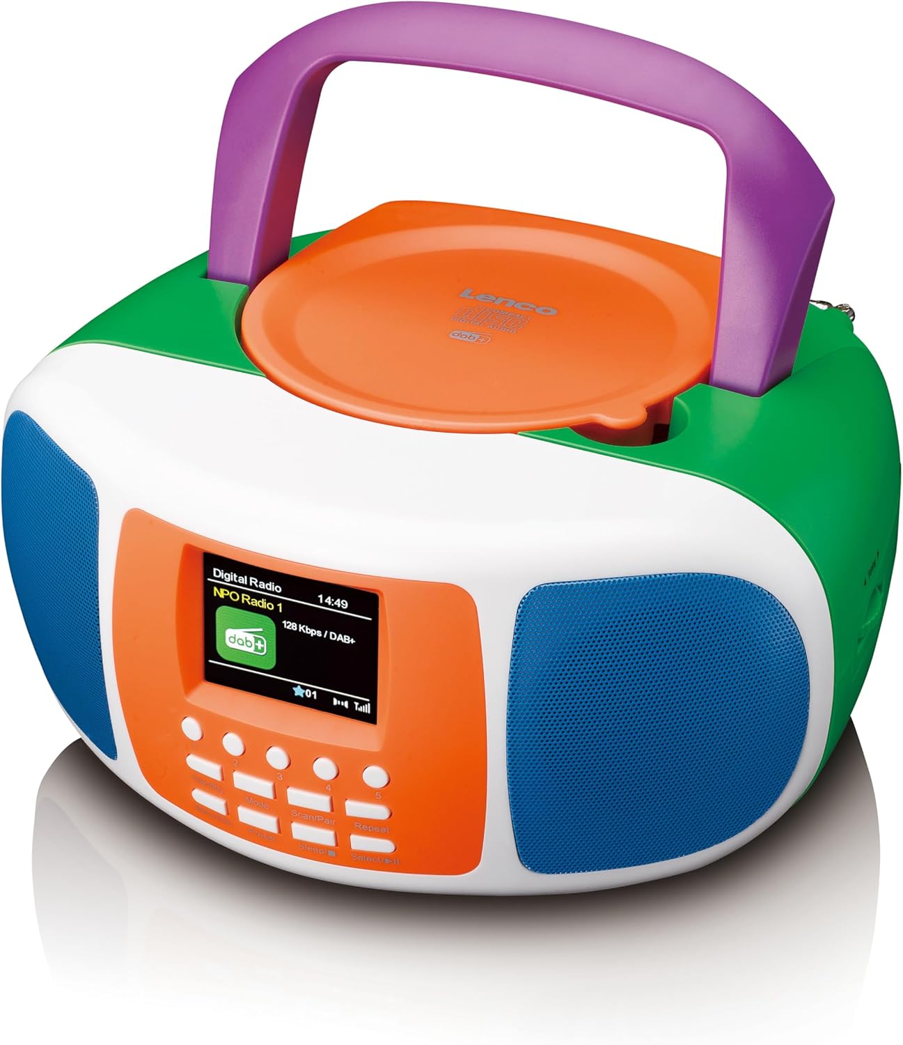Tragbares Kinder-Radio mit CD-Player & Bluetooth