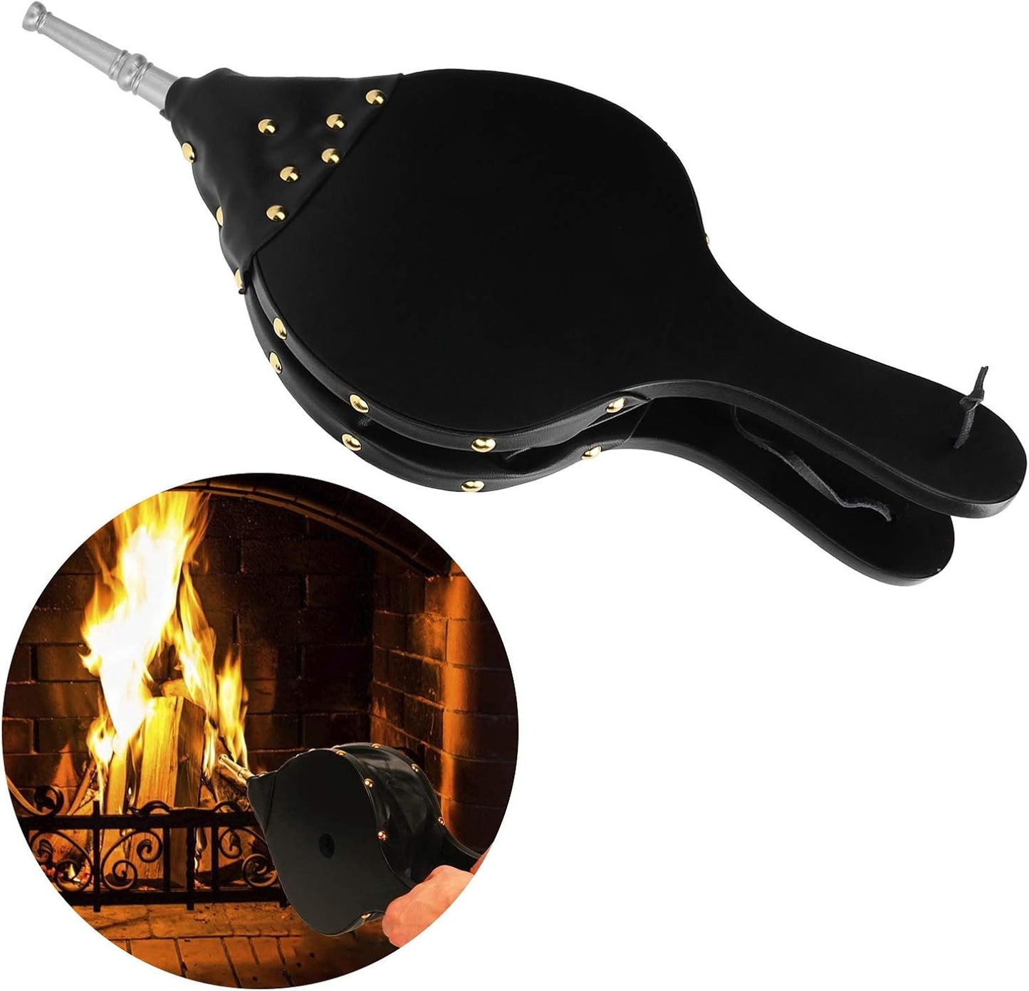 Kamin- und Grillblasebalg