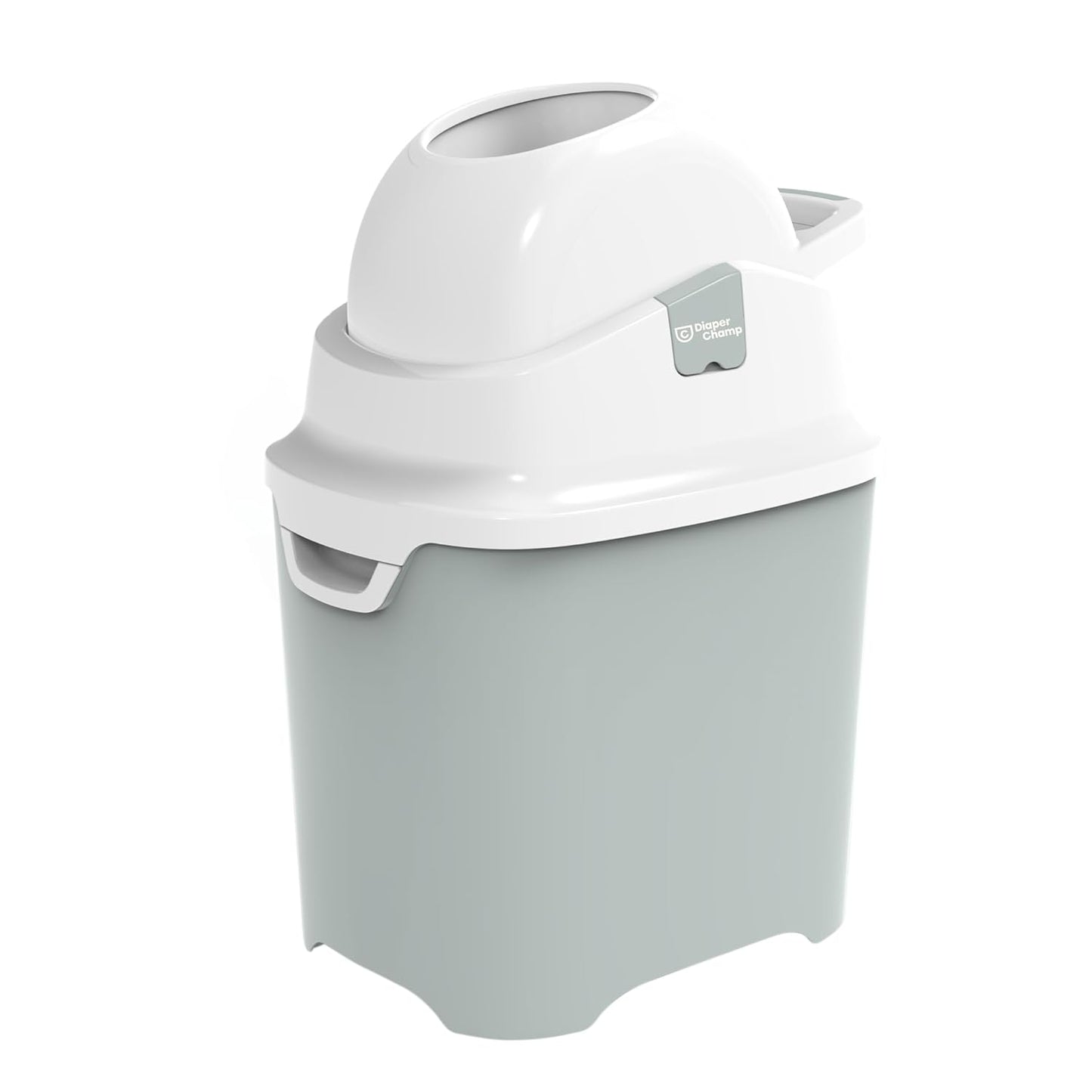 Geruchsdichter Windeleimer, Mint/Weiß