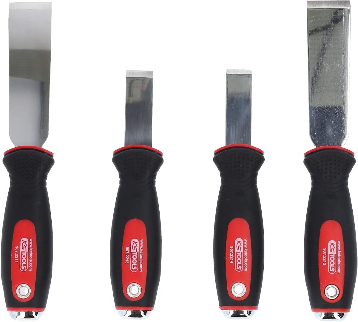 4-teiliges Schabmeissel-Set