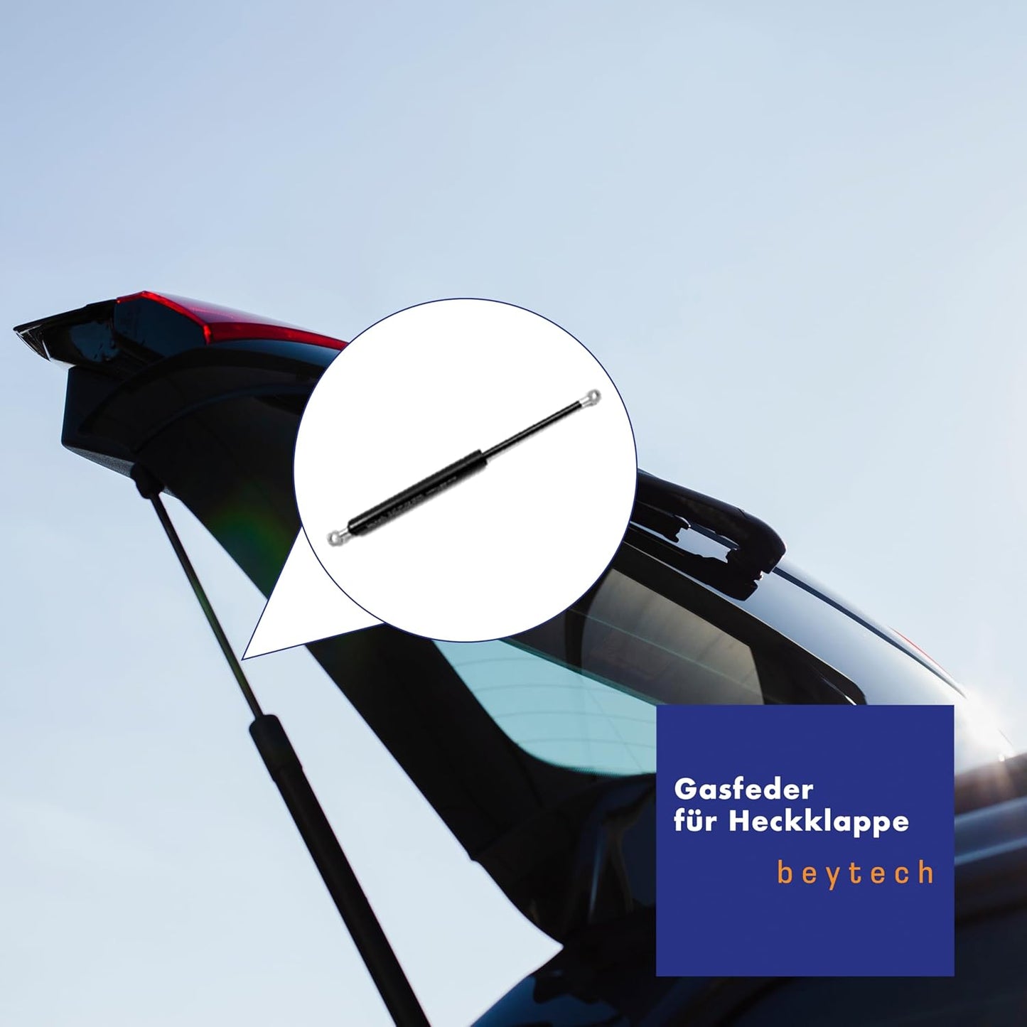 Gasdruckfeder für Türen & Autos, 400 Newton 400 mm