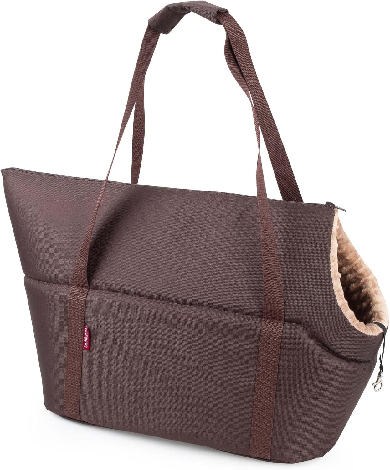 Tragetasche für Haustiere, L Braun Beige/Minky