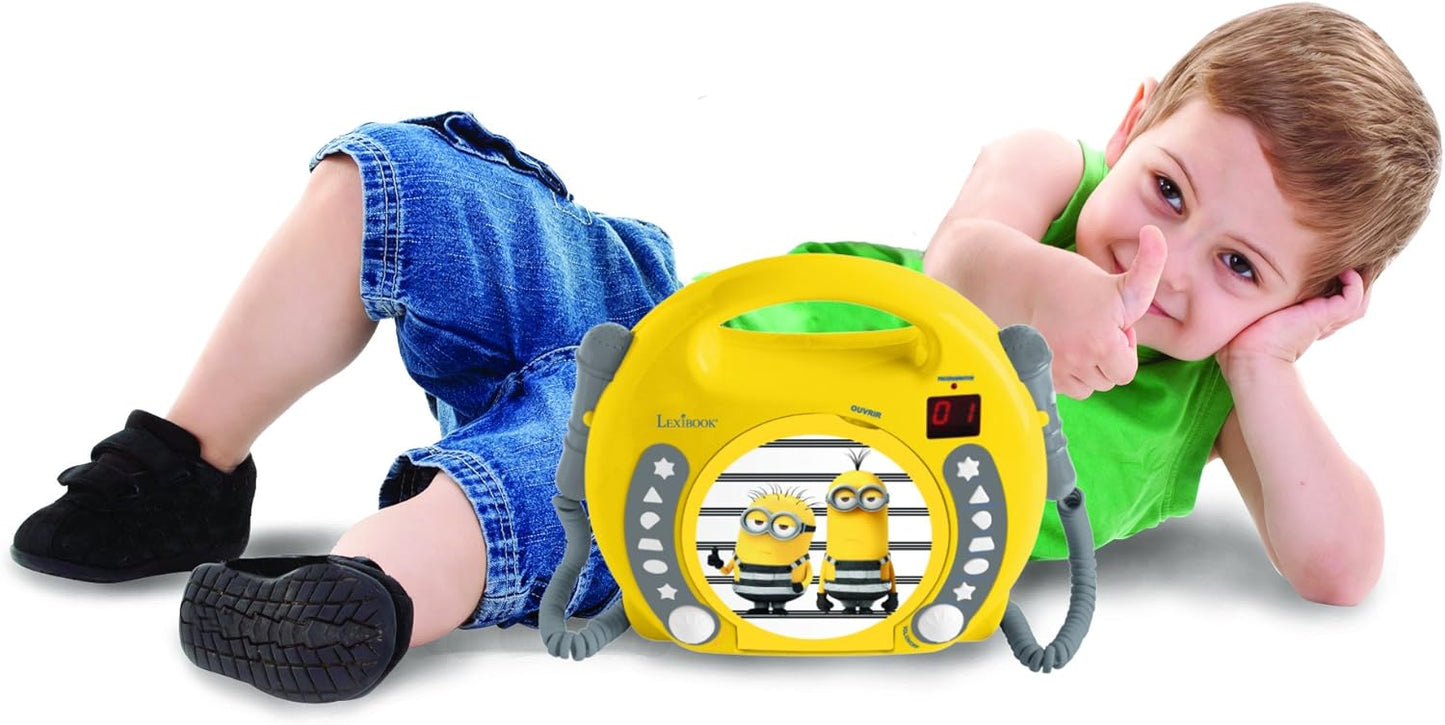 CD-Player mit Mikrofone Minions, Ich - Einfach unverbesserlich