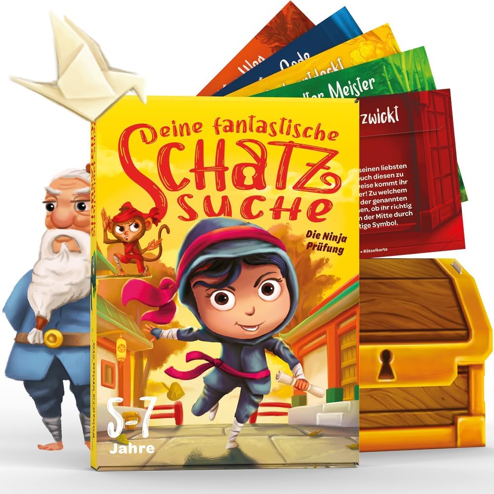 Die Ninjaprüfung - Schnitzeljagd für Kinder