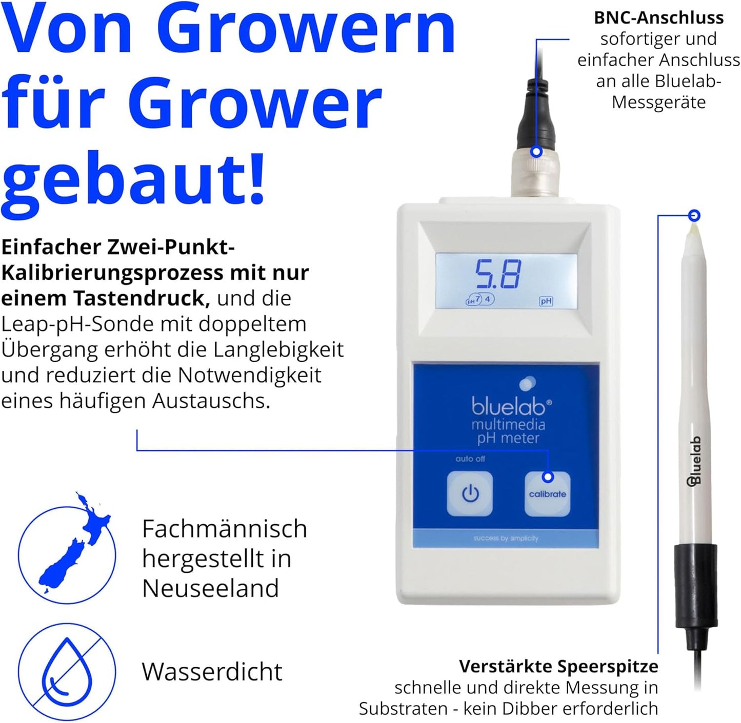 Digitales pH-Messgerät