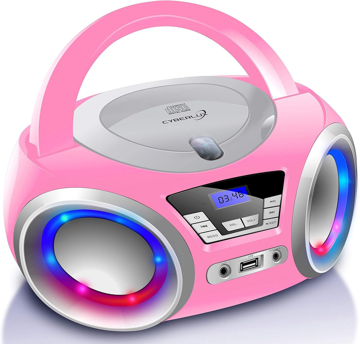 Tragbarer CD-Player, Pretty Kitty Pink