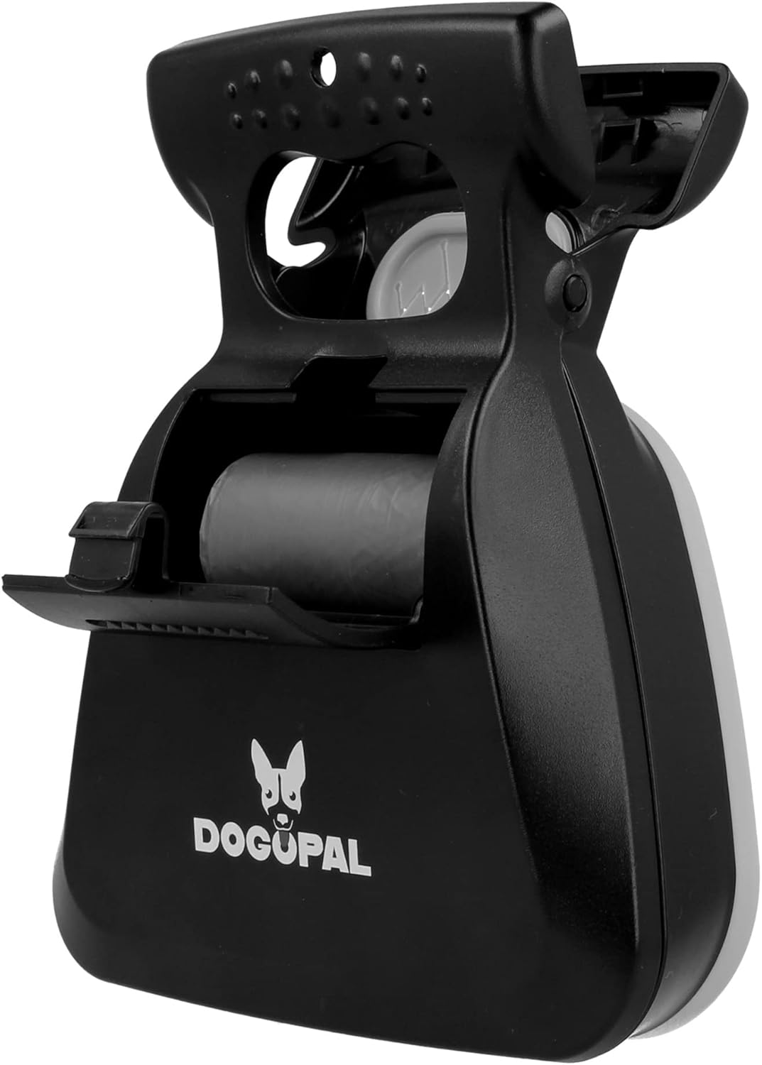 Hundekotschaufel mit Beutel für unterwegs, GRAU L