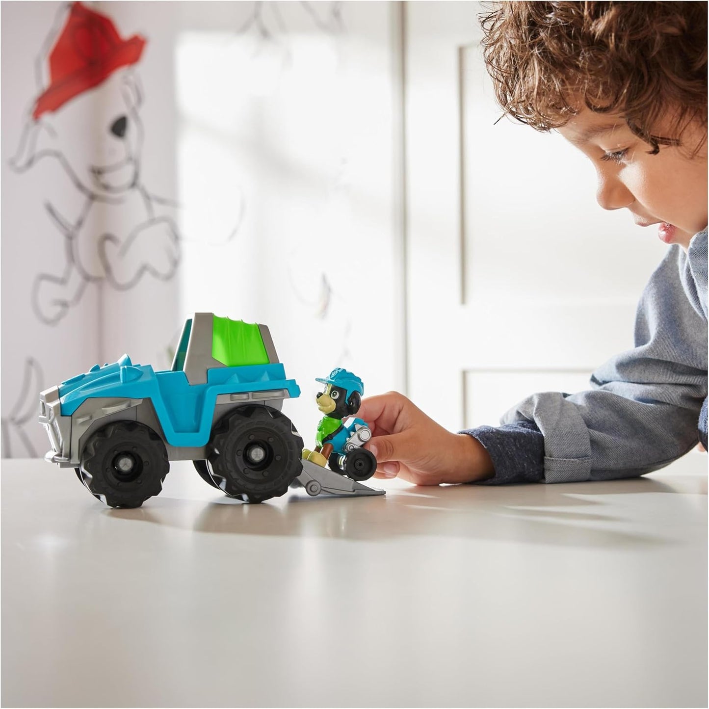 Rettungsfahrzeug mit Rex-Figur, Rex