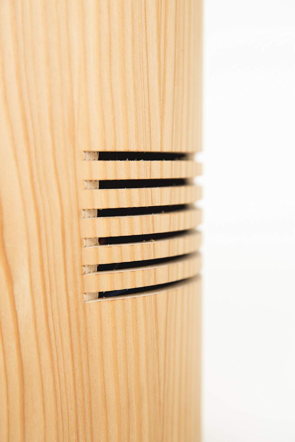 Elektrische Flockenquetsche aus Lärchen-Holz, Lärchen-Holz