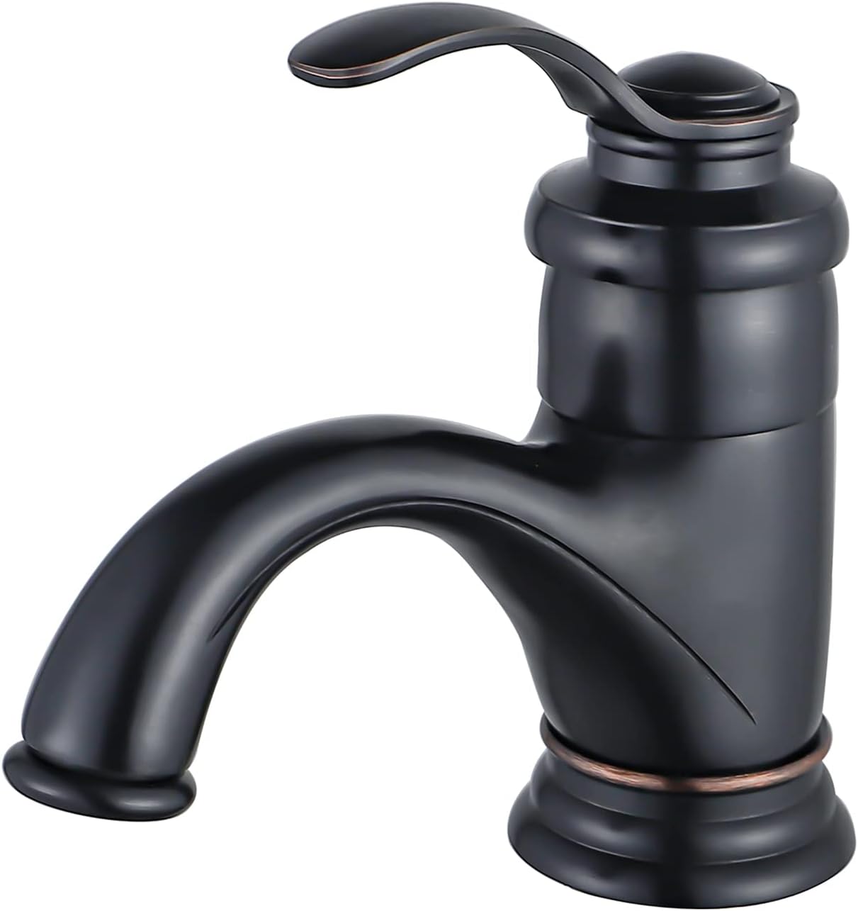 ‎LH-803 Retro Wasserhahn, Schwarz Öl Eingerieben Bronze Gebürsteter