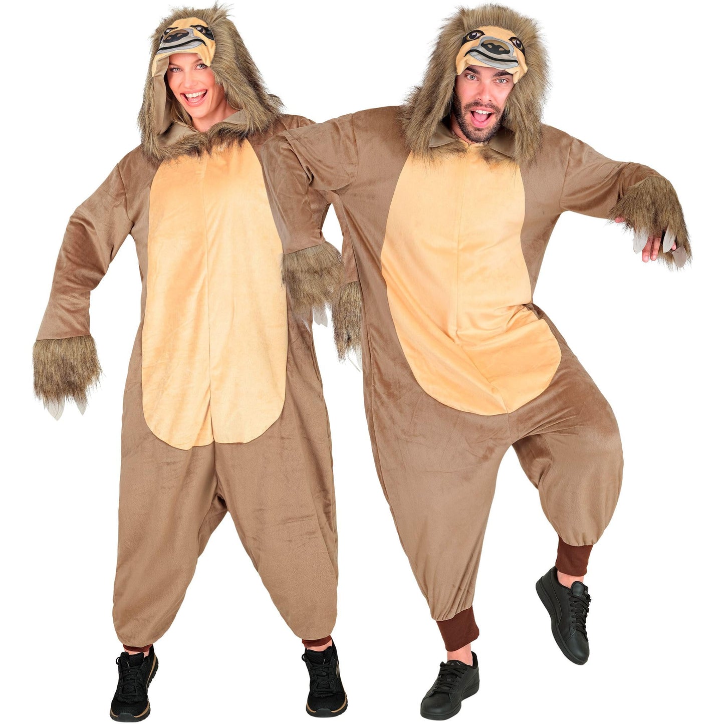 Flaultier Onesie, Faultier Braun S-M