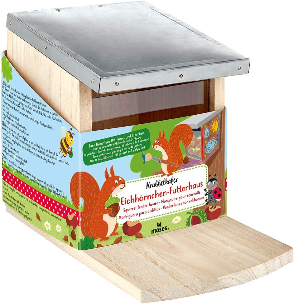 Eichhörnchen-Futterhaus zum Selbstgestalten