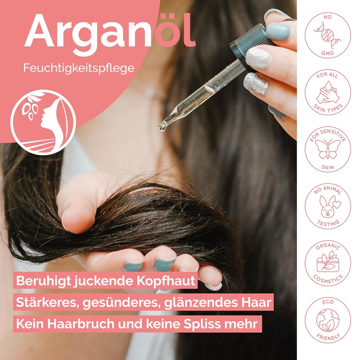 Argan- und Lavendelöl Feuchtigkeitscreme (100 ml), Arganöl mit Lavendel 100 ml (1er Pack)