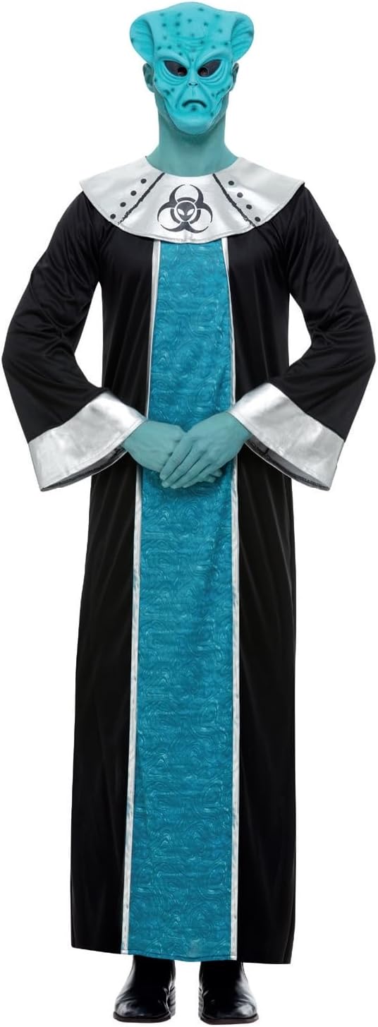Alien - Ausserirdischer Lord, Medium (Chest 38-40) Blau