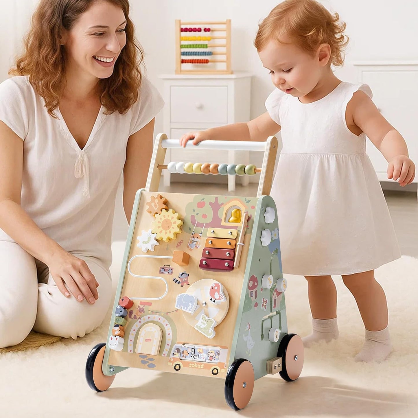 Baby Walker mit 8-in-1 Aktivitätszentrum