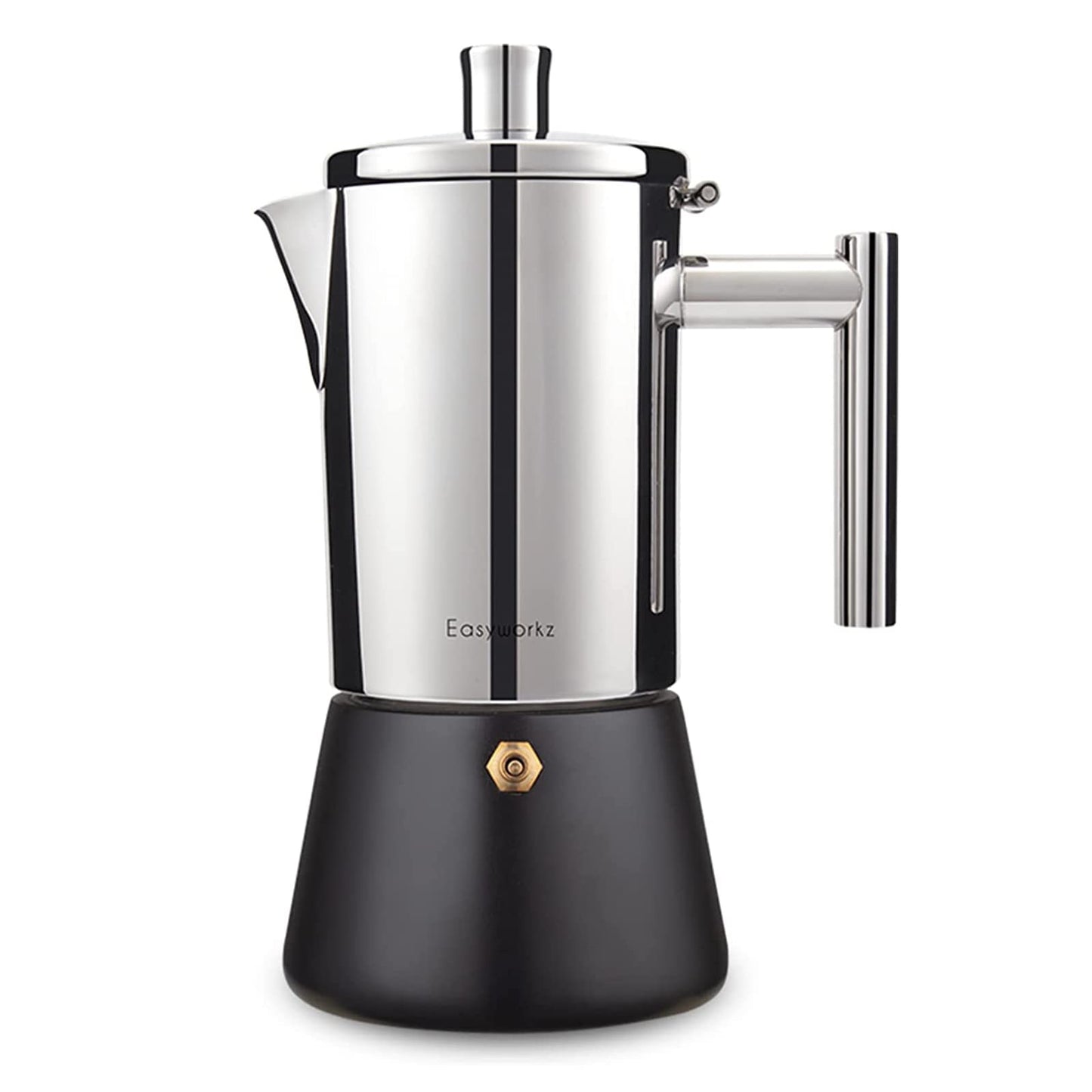 Diego Espressokocher für Herd, 300ml Schwarz