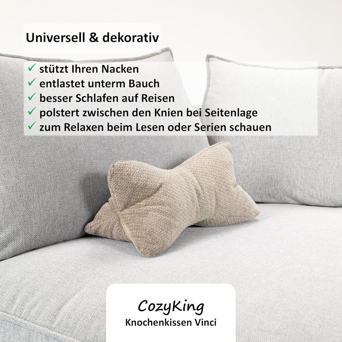 Leseknochen Vinci, Vinci Beige