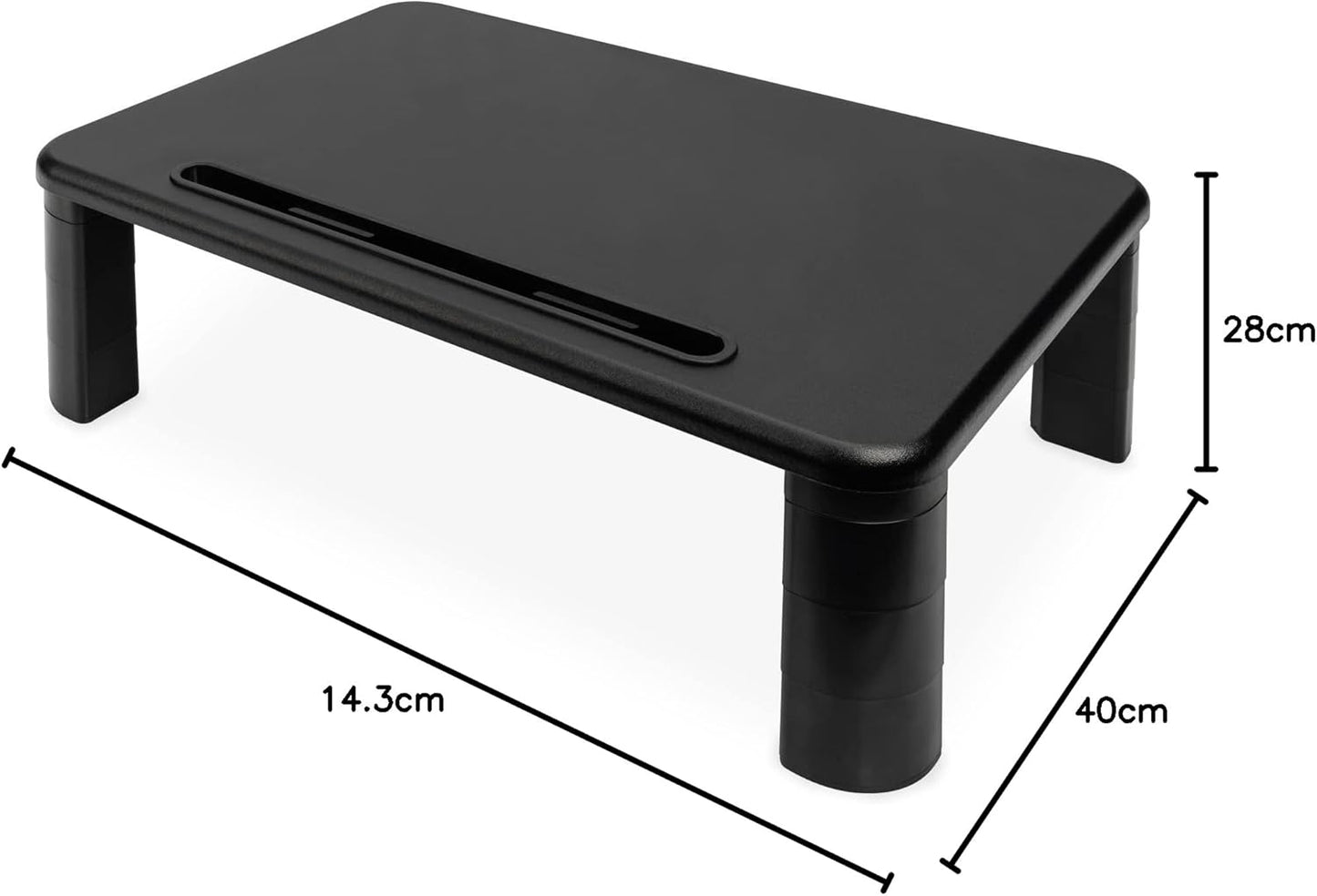 Ergonomische Monitor-Erhöhung, Monitorerhöhung - modular