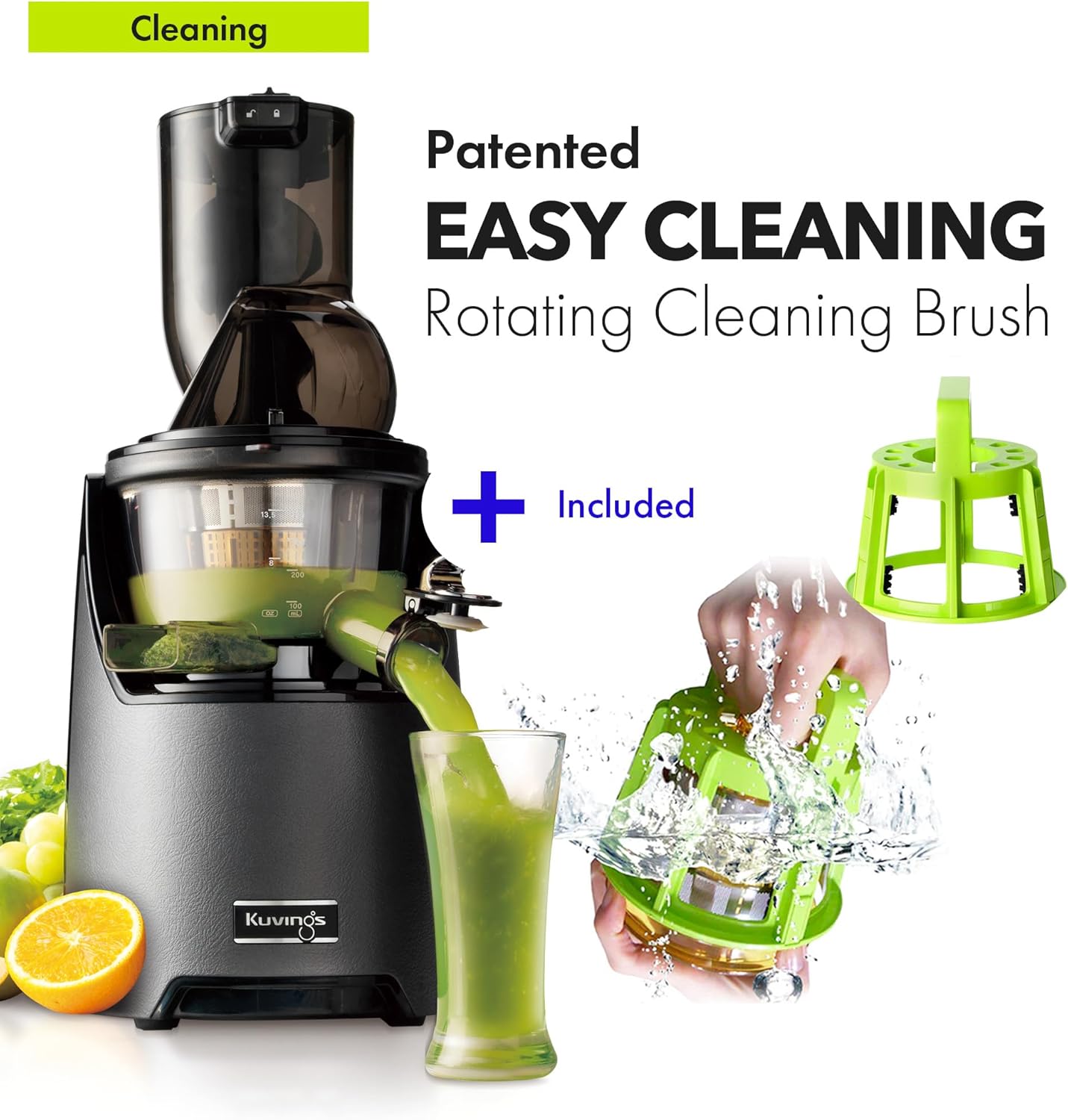 Slow Juicer EVO 820, Grau