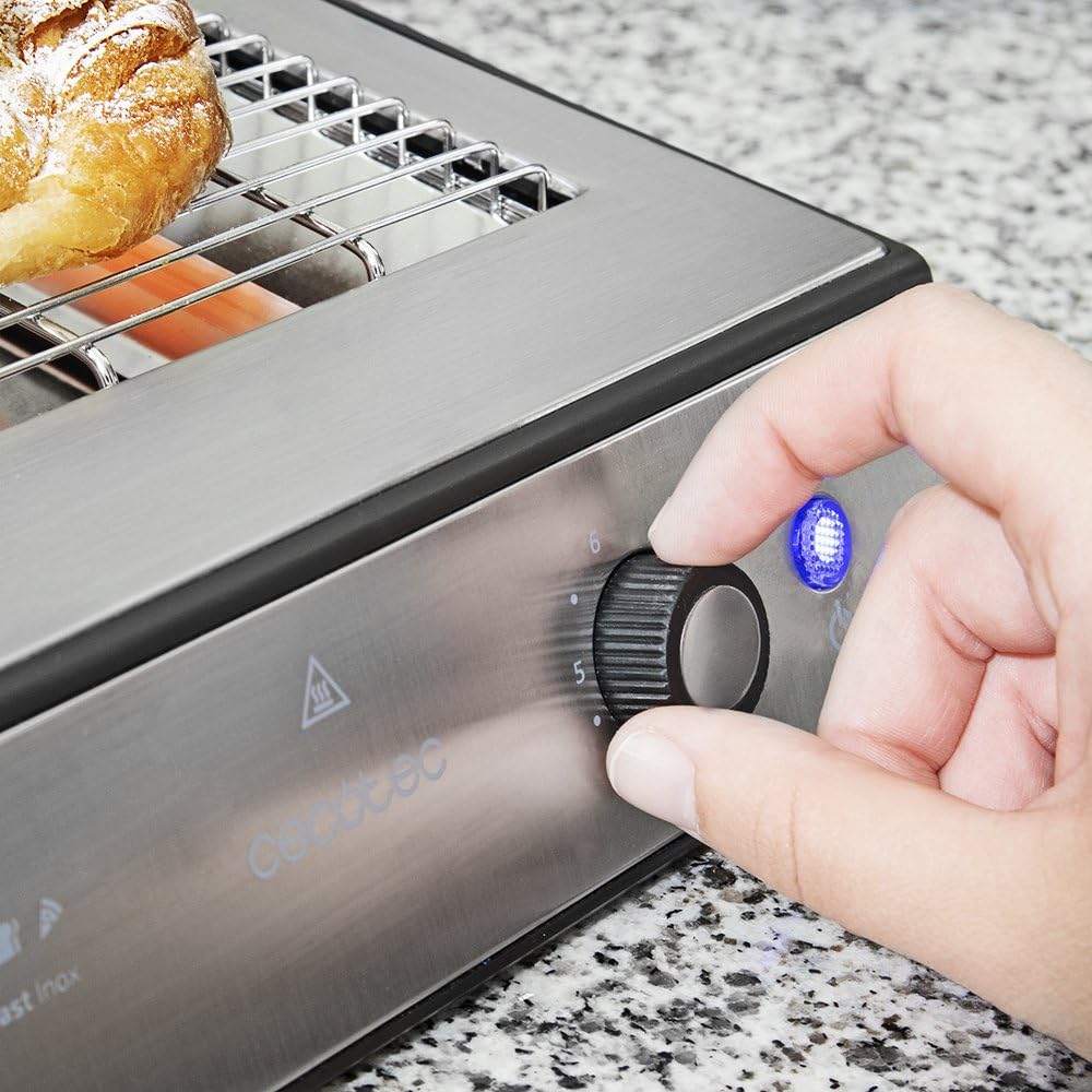 Turbo Easy Flachtoaster, Inox | 900w