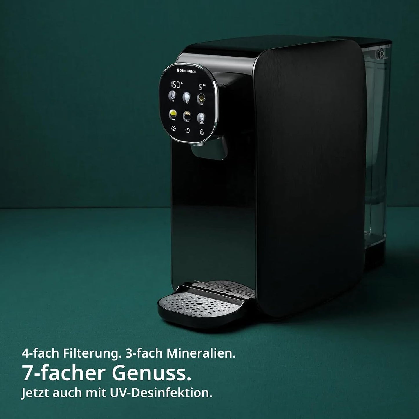 Osmoseanlage Quella Pro, Black Edition