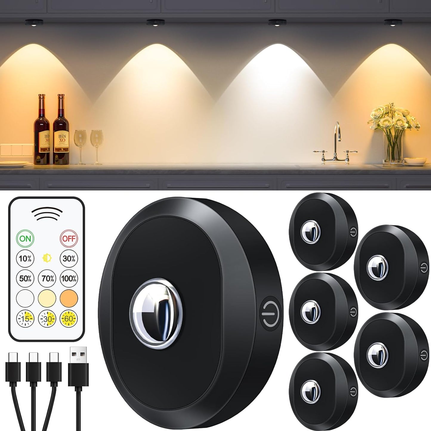 LED-Spots, 3 Farbtemperaturen
