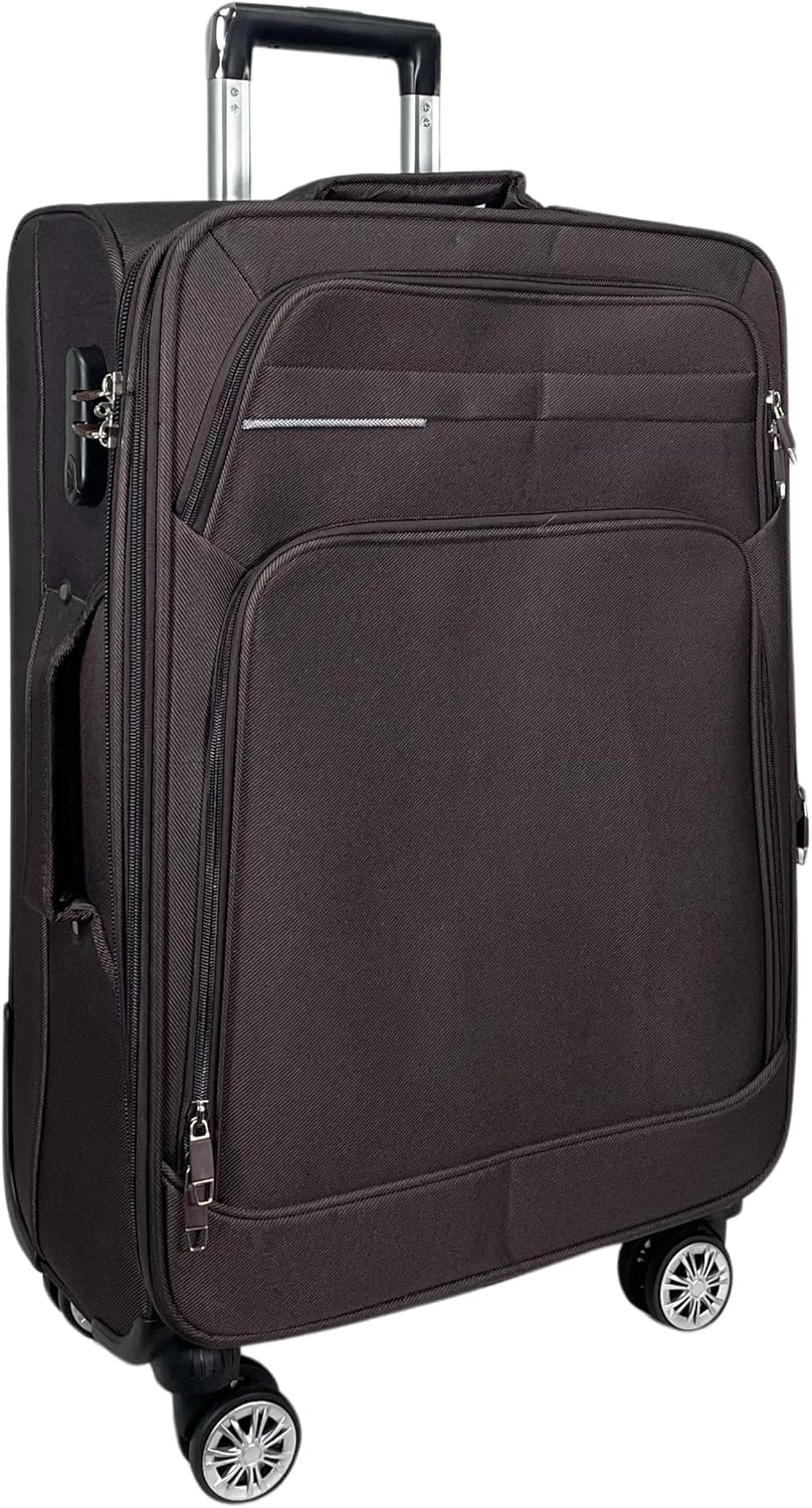 Stoff-Reisekoffer, Handgepäck (55cm) Coffee