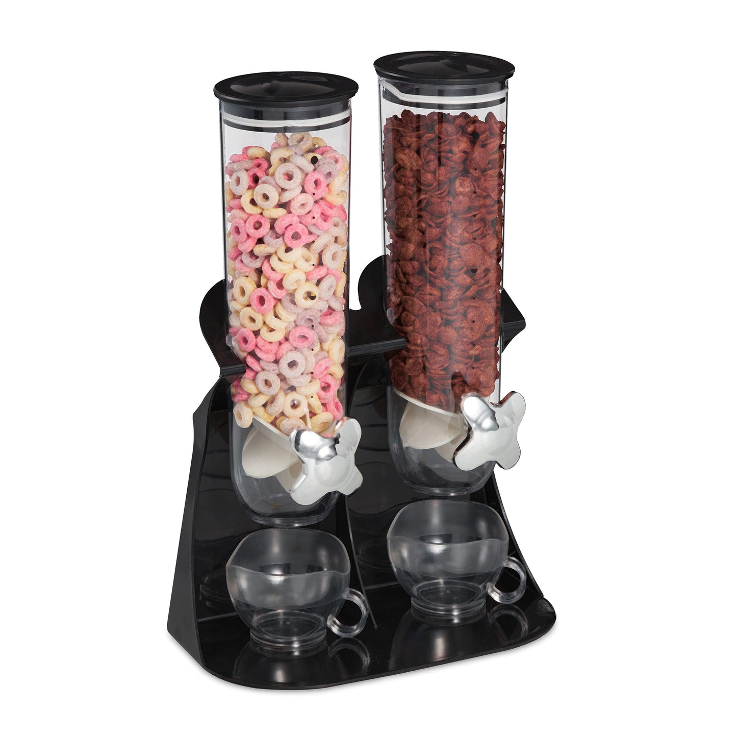 Doppelter Müslispender für Müsli & Snacks