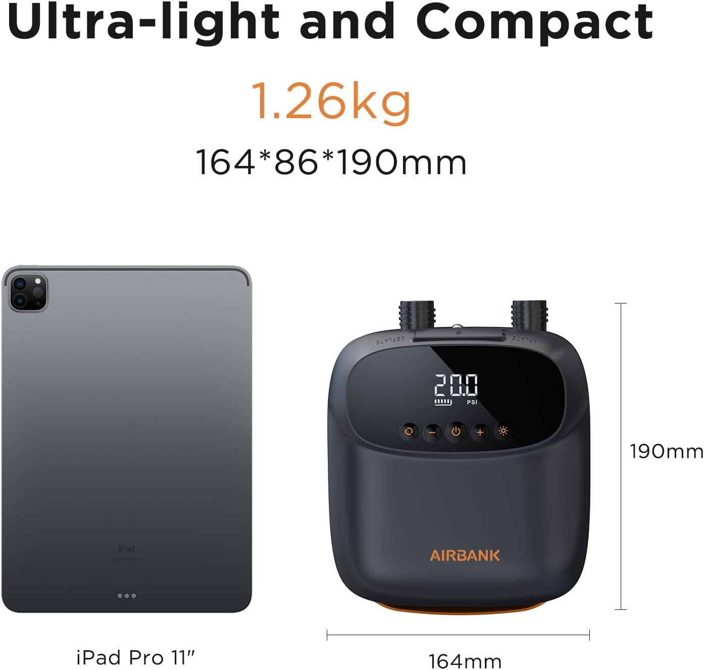 D13 Pro Airbank, Orange Einheitsgrösse
