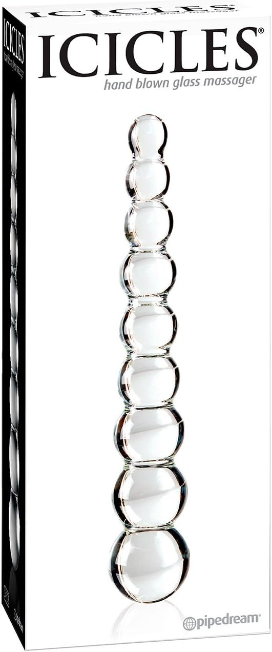 Icicles No. 2 Glas-Dildo, Einzigartig