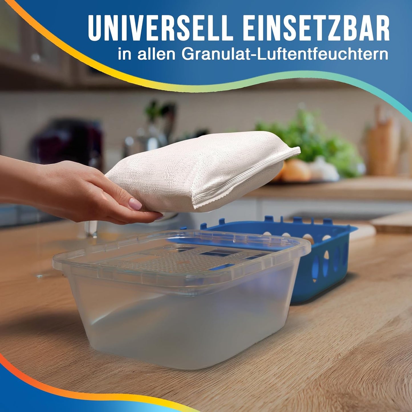 Luftentfeuchter Nachfüllpack (8x 400g Granulat), 8x Nachfüllpacks