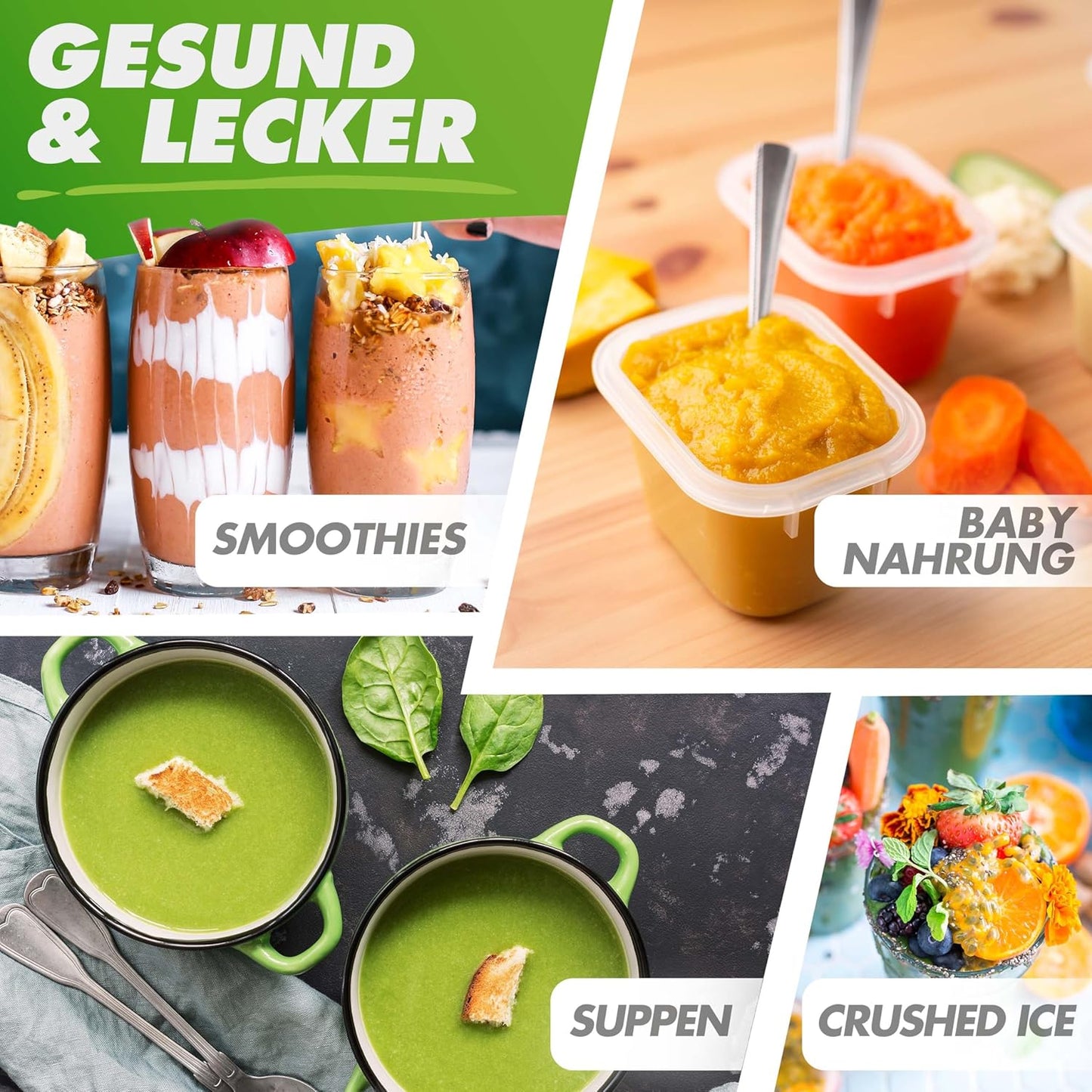 Hochleistungsmixer mit digitalem Timer, NUTRI-BLENDER MAX