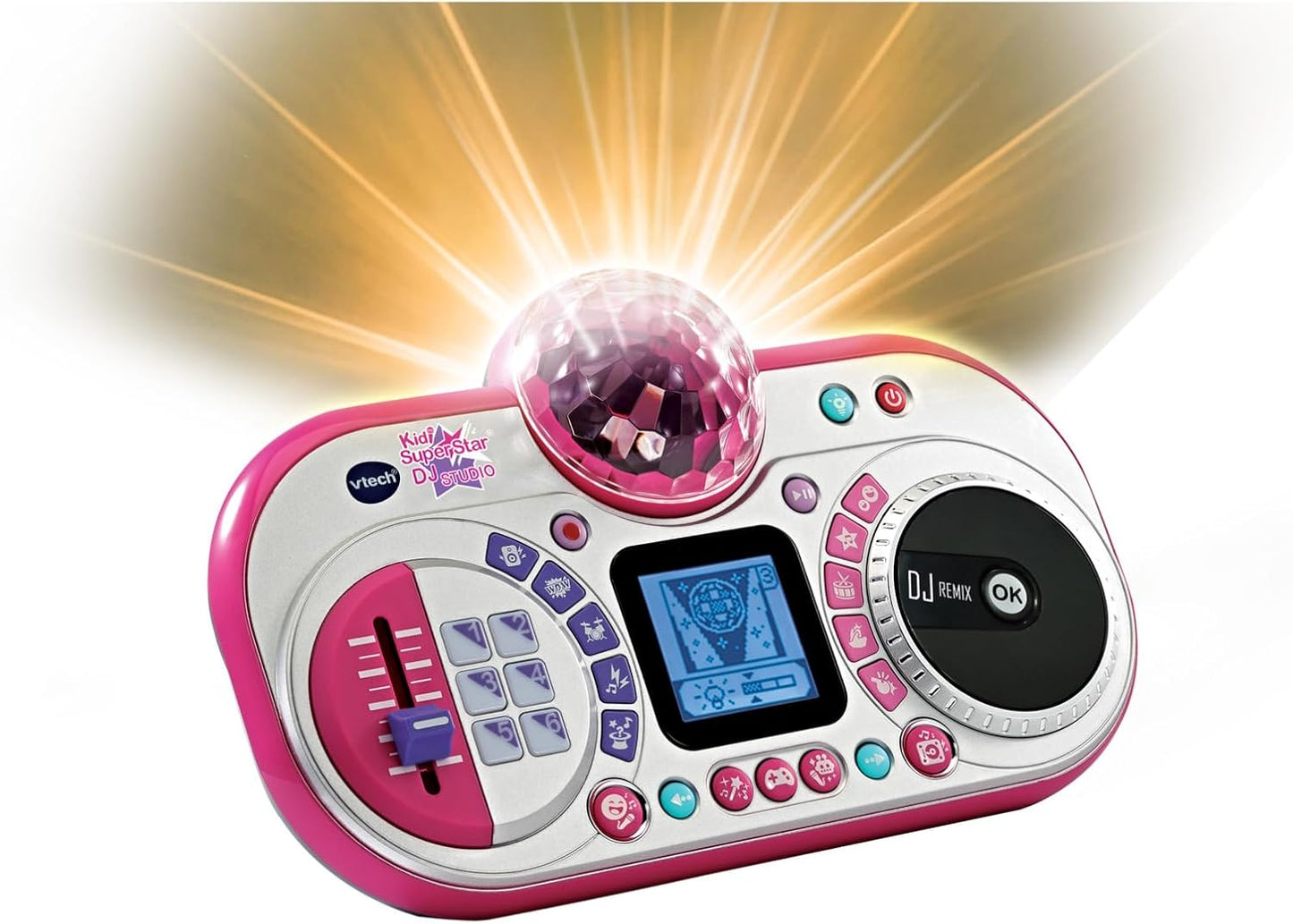 Kidi Super Star DJ Studio - Karaokespielzeug, Pink Single