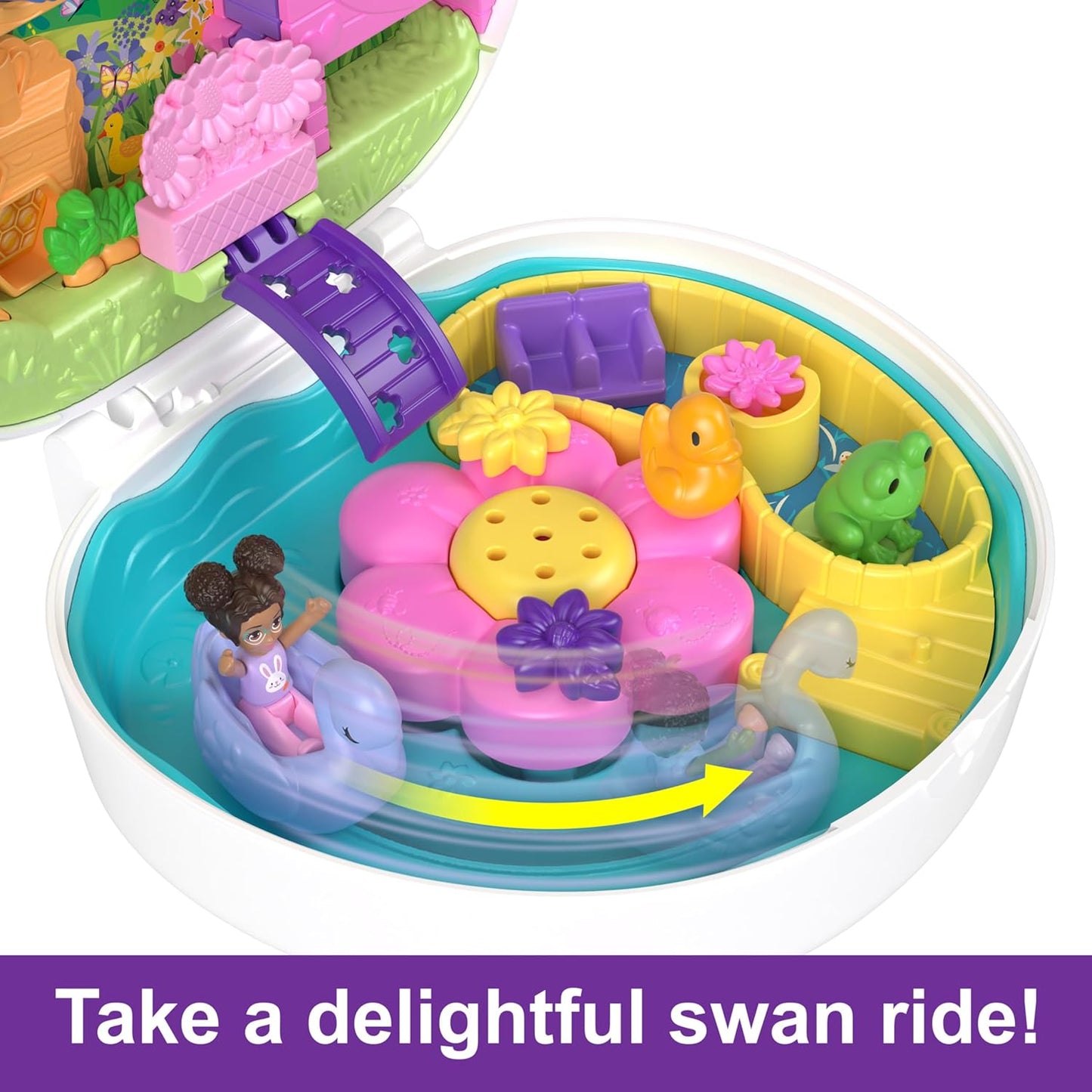 Blumen-Häschen Schatulle Spielset mit Wasserspass, Blumen-Häschen ; Einzeln