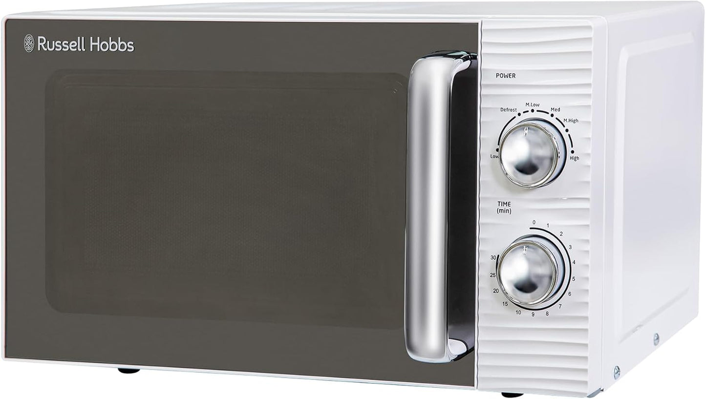 Inspire Solo Mikrowelle, 17L, 5 Leistungsstufen, Timer, Weiss